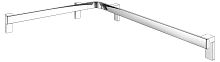 Поручень Keuco AXESS 35011016801 Поручень Keuco AXESS 35011016801