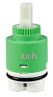 Картридж IDDIS, 999C35H0SM Optima Home для смесителя, 35 мм, с ножками, зеленый