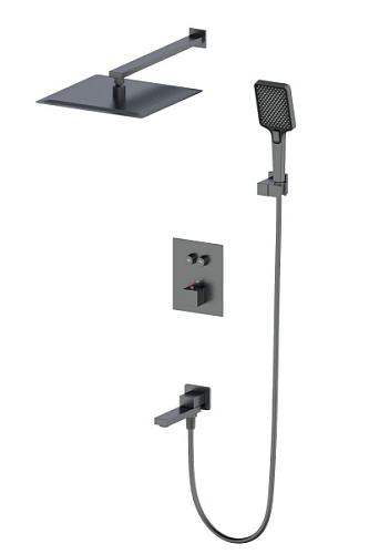 Душевая система с термостатом Wonzon & Woghand  WW-88929003-BGM