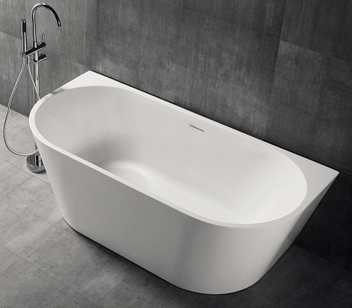 Ванна акриловая пристенная Abber  AB9216-1.7MW