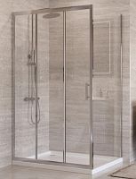 Душевой уголок BelBagno UNO-195 UNO-195-AHF-31-120/80-C-Cr
