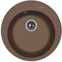 Мойка для кухни Florentina 20.135.B0510.303 Никосия 51х51 см, мокко