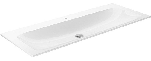 Умывальник Keuco 32980311201 Plan керамический 120х49.4 см, белый