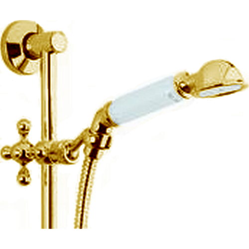 Cisal TS00311224  Arcana Toscana Душевая стойка с ручным душем, цвет золото/белый снят с производства