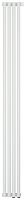 Радиатор Сунержа 30-0322-1804 Эстет-00 отопительный н/ж EU50 1800х180 мм/ 4 секции, матовый белый