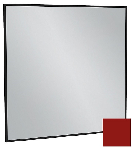 Зеркало Jacob Delafon EB1425-S08 Allure & Silhouette, 80 х 80 см, рама темно-красный сатин купить недорого в интернет-магазине Керамос
