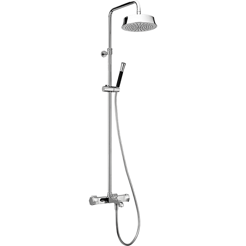 Душевая система Cisal CEC8301021 Cherie для ванны,душа, верхний душ, ручной душ с держателем и шлангом, цвет хром