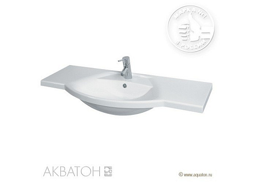 Раковина 110 х 54 Акватон Сайгон 1A701931LC010 Раковина 110 х 54 Акватон Сайгон 1A701931LC010 снят с производства