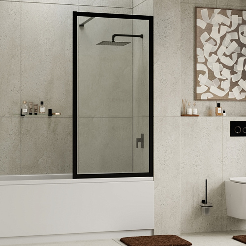 Шторка на ванну WasserKRAFT ABENS 20W 20W01-80MB Шторка на ванну WasserKRAFT ABENS 20W 20W01-80MB