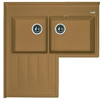 Мойка для кухни Florentina 20.380.L0960.306 Адрия 96х96 см, с крылом, капучино