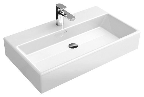 Раковина Villeroy & Boch 5133 8LR1 Memento, альпийский белый CeramicPlus Раковина Villeroy & Boch 5133 8LR1 Memento, альпийский белый CeramicPlus