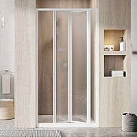 Душевая дверь Ravak 02V40100ZG SDZ3-80 складная Supernova, белый + грейп