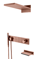 Душевая система Boheme ZODIAC 132-2-BRB