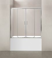Шторка на ванну BelBagno Uno UNO-VF-2-150/145-C-Cr Шторка на ванну BelBagno Uno UNO-VF-2-150/145-C-Cr