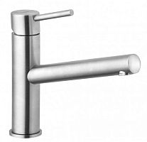 Смеситель Kludi 44850F860 Steel для кухни, однорычажный, нержавеющая сталь