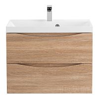 База BelBagno MARINO-700-2C-SO-WO-P под раковину 70х45 см, подвесная, Rovere Bianco (белый дуб)