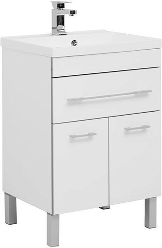 Тумба с раковиной Aquanet 00213028 Верона, 58х48 см, белая снят с производства