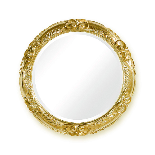 Зеркало Migliore 30584 круглое D76х5 см, золото купить недорого в интернет-магазине Керамос