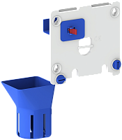 Диспенсер KKPol AKC/010/0/T WaterFresh для инсталляции Uni, белый/синий