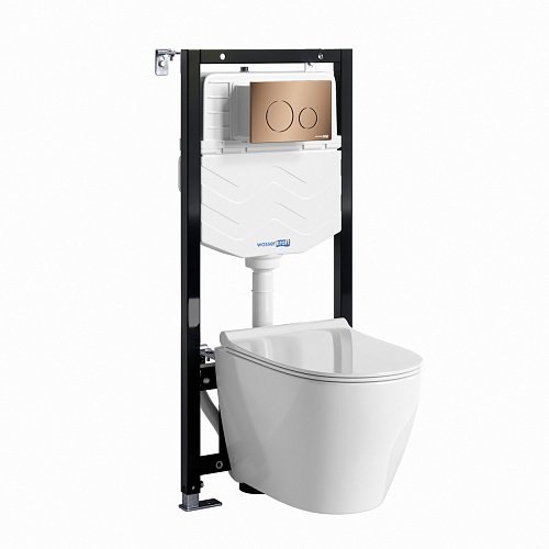 Система инсталляции WasserKRAFT ALLER 10TLT.010.ME.RG02.H002
