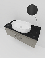 Тумба с раковиной La Fenice Cubo NFNC-01-CUB-C-100-3-M-GB