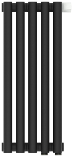 Радиатор Сунержа 15-0321-5005 Эстет-0 отопительный н/ж EU50 правый 500х225 мм/ 5 секций, муар темный титан