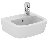 Раковина Ideal Standard T056901 Tempo подвесная 35х30 см, одно отверстие под смеситель справа, Euro White (евробелый) Раковина Ideal Standard T056901 Tempo подвесная 35х30 см, одно отверстие под смеситель справа, Euro White (евробелый)
