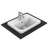 Раковина Ideal Standard E504301 Connect встраиваемая на столешницу 50х39 см, с 1-м отверстием под смеситель, Euro White (евробелый) Раковина Ideal Standard E504301 Connect встраиваемая на столешницу 50х39 см, с 1-м отверстием под смеситель, Euro White (евробелый)