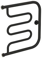 Полотенцесушитель водяной Сунержа 15-4011-5050 Лира+ 500х500 мм, Н. Г. 1", муар темный титан