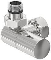 Вентиль Сунержа 00-1402-1234, 3D, левый, (цилиндр) G 1/2" НР х G 3/4" НГ, без покрытия
