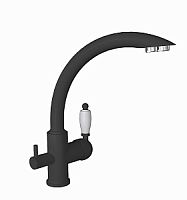 Смеситель Florentina 333.25H.2113.302 Шале FL для кухни, антрацит