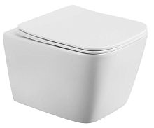 Унитаз подвесной, чаша BelBagno Kraft BB7106CH-TOR/SC