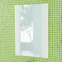 Зеркало Comforty 00003127385 Флоренция подвесное 60х70 см, белый