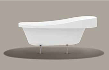 Ванна Knief 0400-278 Relax Fit 0400-268 встроенная с ножками (перелив стандартный), без слива-перел, цвет белый (в комплекте со сливом 0100-091-06), 180х85х62