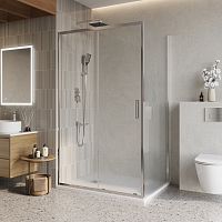 Душевой уголок BelBagno LUCE LUCE-AH-1-110/90-C-Cr Душевой уголок BelBagno LUCE LUCE-AH-1-110/90-C-Cr