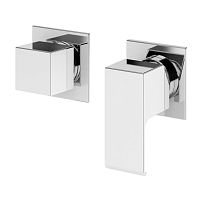Смеситель для душа, встраиваемый Cezares Porta PORTA-VDIM3-M-SS