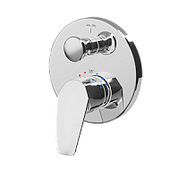 Смеситель AM.PM F9085000 Gem для ванны/душа, монтируемый в стену, хром