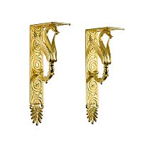 Уголок Migliore 26153 Luxor декоративный для высокого бачка (пара), золото