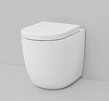 Чаша унитаза Artceram FLV005 01 00 bi FILE 2.0, напольного/приставного, 36х52 см, безободкового, белая
