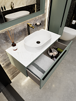 Тумба с раковиной La Fenice Elba NFNC-01-ELB-G-80-3-M-GG