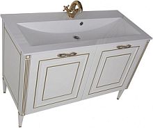 Тумба под раковину Aquanet 00186114 Паола напольная, 118х54 см, белая