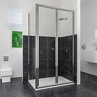 Душевой угол RGW CL-41 040941759-51 Classik прямоугольный 75х90х185 см, стекло - шиншилла