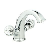 Смеситель Migliore 27312 Korona для раковины, ручки Crystal/хром