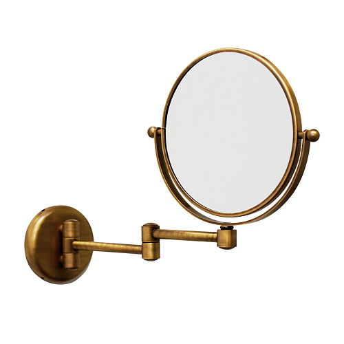 Зеркало Migliore 21975 оптическое на шарнирах (3Х), бронза купить недорого в интернет-магазине Керамос