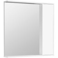 Зеркальный шкаф Акватон 1A228302SX010 Стоун 80х83 см, белый