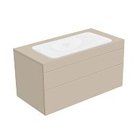 Тумба Keuco 31582450100 Edition 400 под умывальник 105х53.5 см, кашемир/кашемир