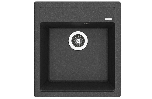 Мойка для кухни Florentina 20.280.B0460.102 Липси 46х51 см, черная снят с производства