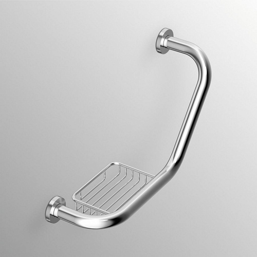 Поручень Ideal Standard A9114AA IOM с мыльницей, Chrome (хром)