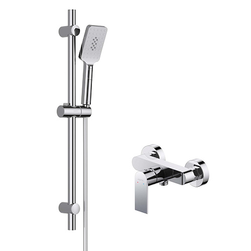 Комплект Aquatek AQ1432CR Лира для ванной Set 2 в 1 (AQ1460CR + AQ2018CR), хром Комплект Aquatek AQ1432CR Лира для ванной Set 2 в 1 (AQ1460CR + AQ2018CR), хром