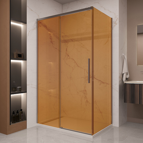 Душевой уголок Vincea Stella VSR-1ST9012GSGM Душевой уголок Vincea Stella VSR-1ST9012GSGM